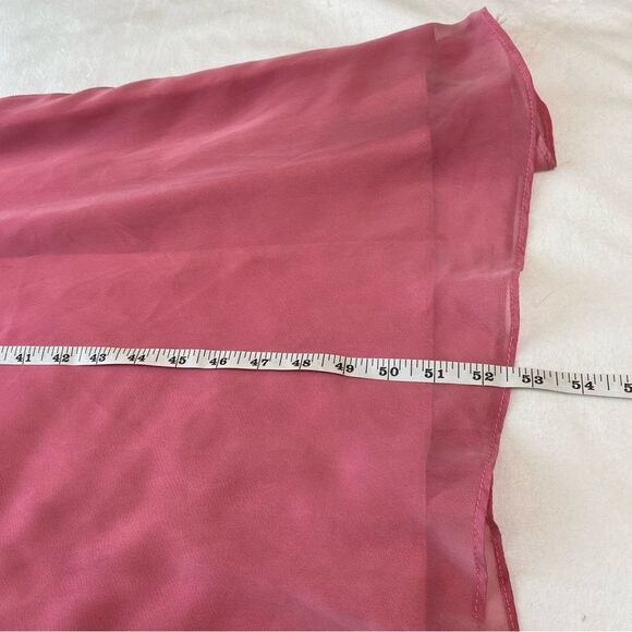 Vintage Y2K Alfred Angelo Pink Empire Waist Formal Dress Size 4 SEE DESCRIPTION - Picture 16 of 16